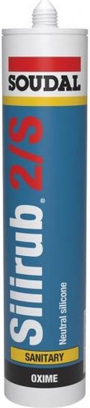Silirub 2 - Siliconenkit - Neutraal - Voor Sanitaire Ruimten