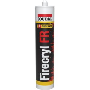 Soudal - Firecryl FR - Acrylaatkit - Grijs - 310 ml
