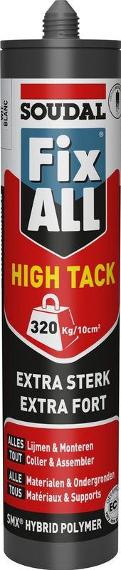 Fix ALL - High Tack - Lijm - Zwart - 290ml