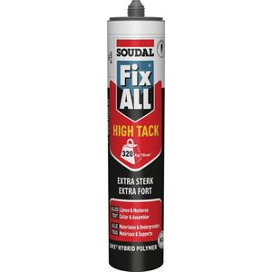 Soudal Lijmkit Fix-all High Tack 290ml beige