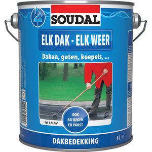 Elk Dak - Elk Weer - Dakcoating - Zwart - 750ml