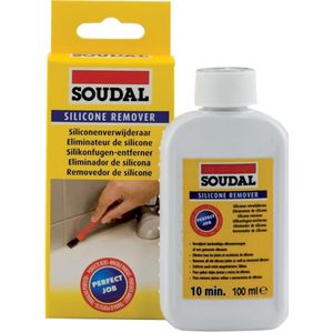 Soudal - Siliconenkit Verwijderaar - 100 ml - Efficiënt Middel