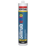 Soudal Silirub  Color | Siliconenkit | Crème Wit  Ral 9001 | 300 ml - 105870