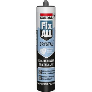 Soudal 110980 Lijmkit Fix All Crystal - 290ml
