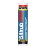Soudal - Silirub EPDM - Siliconenkit - Zwart - 300 ml