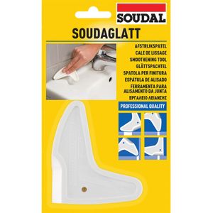 Soudal - Kitspatel - Afstrijkspatel - Flexibel - Kunststof