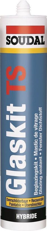 Soudal - MS Polymer - Beglazingskit - Zwart - Hoogwaardige Kit