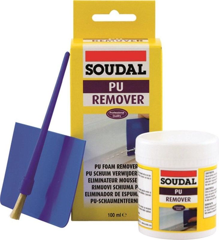 Soudal PU Remover - Schuim Verwijderaar 100ml.