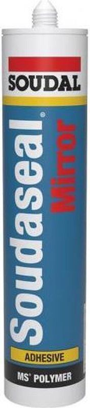 Soudal - Soudaseal Mirror - Lijm - Grijs - 290 ml