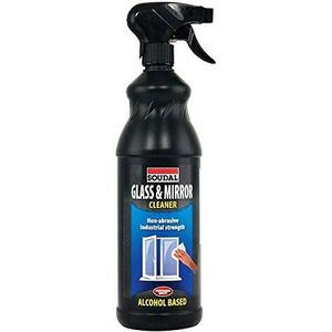 Soudal - Glass & Mirror Cleaner - Kleurloos - 1L Spuitfles
