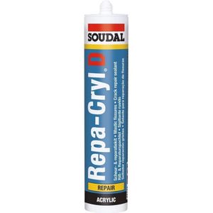 Soudal Repa-Cryl D Acrylaatvoegkit - 310ml - Wit