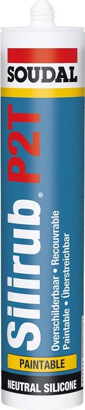Soudal - Silirub P2 Transparant 310 Ml - 118973