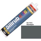 Soudal Silirub  Color | Siliconenkit | Basalt Grijs Ral 7012 | 300 ml - 115682