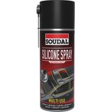 Soudal - Silicone Spray - 400 ml - Synthetische Spray - Vermindert Wrijving