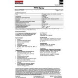Soudal - PTFE Spray - 400 ml - Smeermiddel - Waterafstotend - Siliconevrij