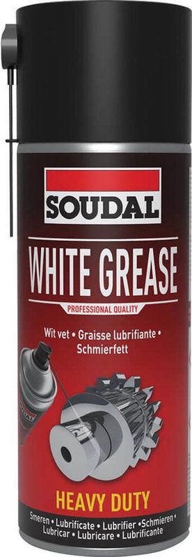 Soudal - White Grease - Smeermiddel - Wit - 400ml