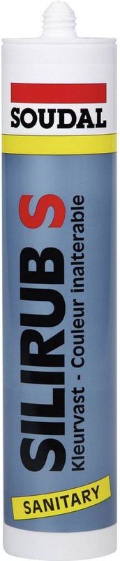 Soudal Silirub S Siliconenkit Kleur (specifiek): Manhattan 310 stuk(s)