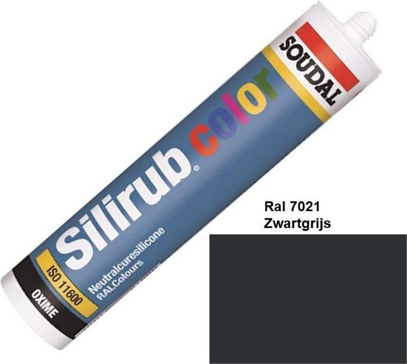Silirub Color - Kit - Neutraal - RAL-kleuren - Hoogglanzend