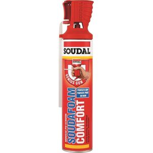Soudal - Soudafoam Comfort - PU-schuim - 600 ml - Hersluitbaar