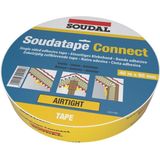 Soudal - Soudatape Connect - Kleefband - 60 mm x 40 m - Spatwaterbestendig Papier
