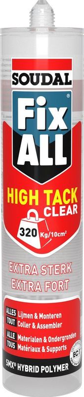 Fix ALL - High Tack - Lijm - Transparant - 290ml