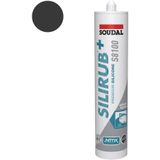 Soudal - Silirub+ S8100 - Sanitair Siliconekit - Neutraal - 300ml