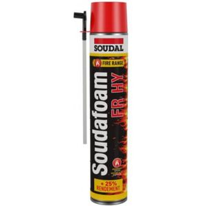 Soudal - Soudafoam FR - Brandwerend Handschuim - 750ml - Polyurethaanschuim