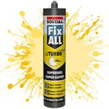 Soudal - Fix All Turbo - Kit - 310 ML - Neutraal - Elastisch