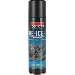 Soudal - DE-ICER - Ruitontdooier - 400ml - Snelwerkend Antivries