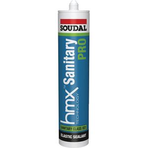 Soudal - HMX Sanitary Pro - Sanitairkit - Zwart - 300ml