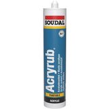 Soudal Acryrub | Acrylaatkit | Wit | 310 ml - 102600