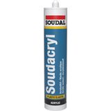 Soudal - Acryrub Acrylaatkit - Wit - Acrylaatdispersie - Pasta