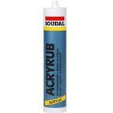 Soudal - Acryrub Acrylaatkit - Wit - Acrylaatdispersie - Pasta