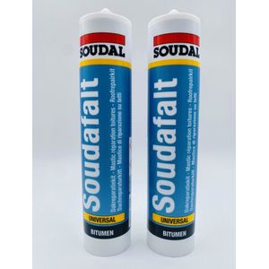 Soudal - Soudafalt - Voegkit - Zwart - 300ml