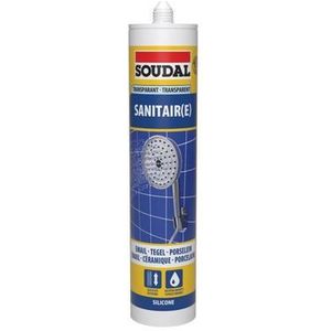 Soudal Sanitair Siliconenkit 0,3l Transparant