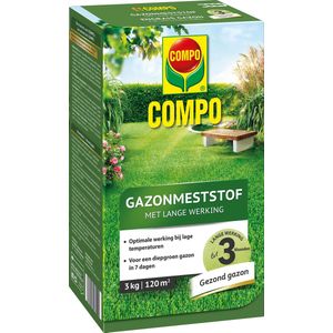 Compo Gazonmeststof Langwerkend 3kg
