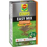 Compo Gazonherstel Meststof Easy Mix 2-in-1 50m² 1,2kg | Graszaden