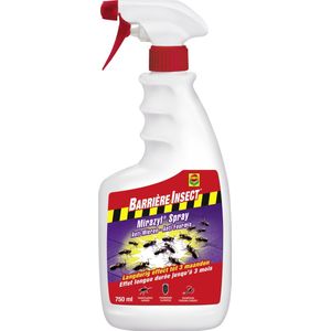 Barrière Insect Mirazyl Spray - tegen mieren en mierennesten - lange werking 3 maanden - gebruik binnen en buiten - spray 750 ml