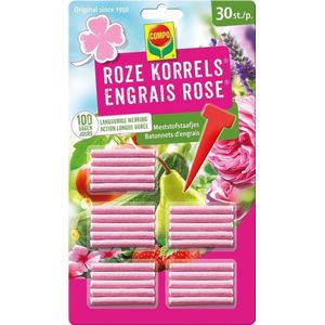 Compo Meststofstaafjes Roze Korrels 30 Stuks