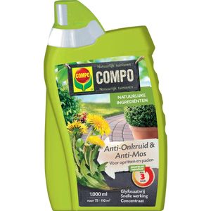 Compo Anti-onkruid & Anti-mos Pad & Terras Concentraat 1l