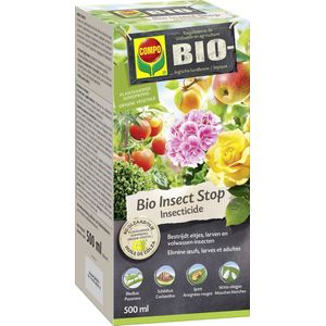 COMPO Bio Insect Stop - biologische insectenbestrijder - bestrijdt eitjes, larven en volwassen insecten - 500 ml