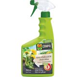 COMPO Anti-Onkruid & Anti-Mos Spray totaal - natuurlijke ingrediënten - eerste resultaten binnen 3 uur - spray 750 ml (7,5 m²)