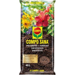 COMPO SANA - Universele Potgrond - Geschikt Voor Alle Planten - 100 Dagen Voeding