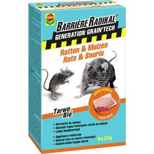 Compo GENERATION GRAIN TECH - RATTEN & MUIZEN (6 x 25 G)