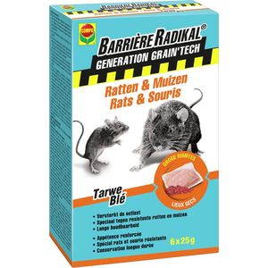 Compo GENERATION GRAIN TECH - RATTEN & MUIZEN (6 x 25 G)