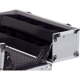 ERRO Aluminium uitklapbare koffer, 4 trays ERRO Aluminium uitklapbare koffer, 4 trays