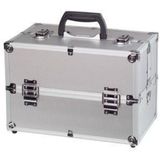 Gereedschapskoffer - Aluminium - Uitklapbaar - 4 Trays