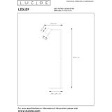 Vloerlamp - Zwart - Staal