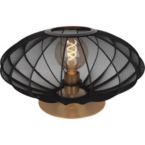 Lucide - CORINA - Tafellamp - Zwart - Ø 40 cm - 1xE27 - Japandi