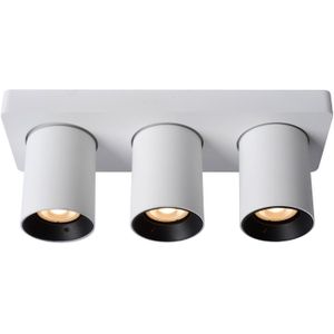 Lucide Nigel plafondlamp wit 30cm